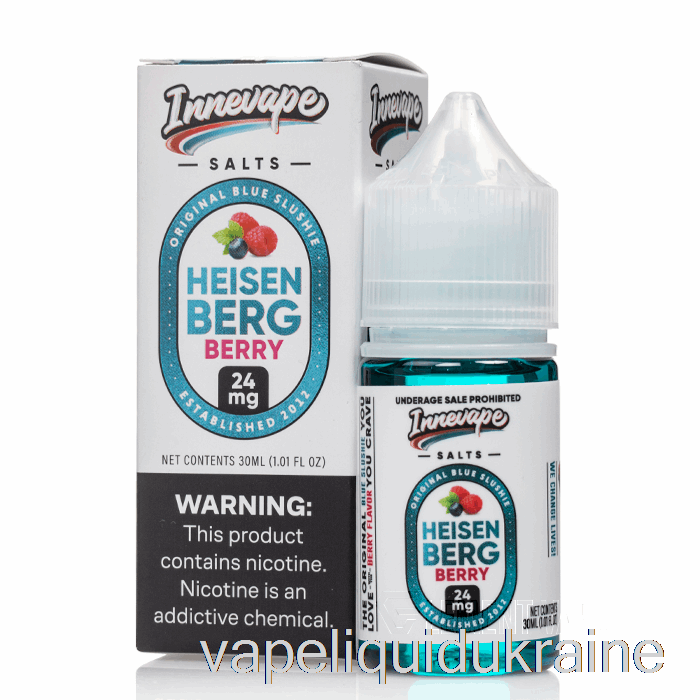 Vape Liquid Ukraine Heisenberg Berry - Innevape Salts - 30mL 24mg